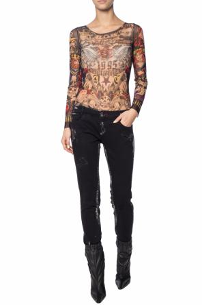 Body z motywem tatuażu, zdjęcie 2 Body z motywem tatuażu od Dsquared2